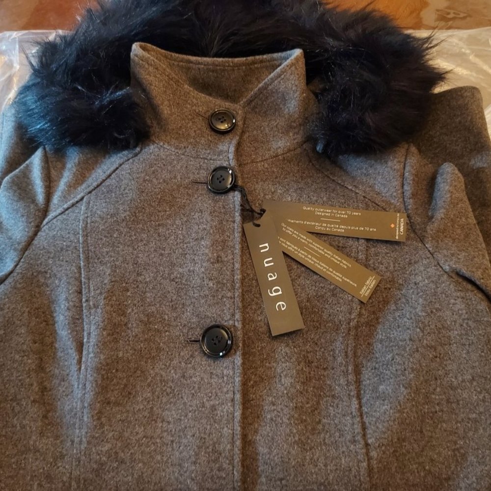 NEW - Nuage Italian Wool A-line Coat (XS)